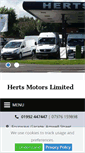 Mobile Screenshot of hertsmotors.com